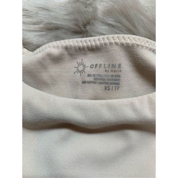 Aerie Real Xtra Recharge Least Support Sports Bra Crop XS - Picture 4 of 8